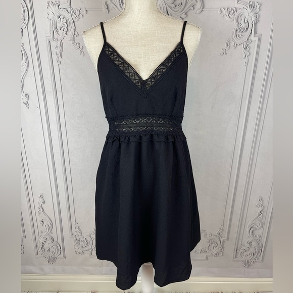 Bohemian Casual Cami V-neckline Flared Hem Summer Beach Dress - Picture 8 of 12